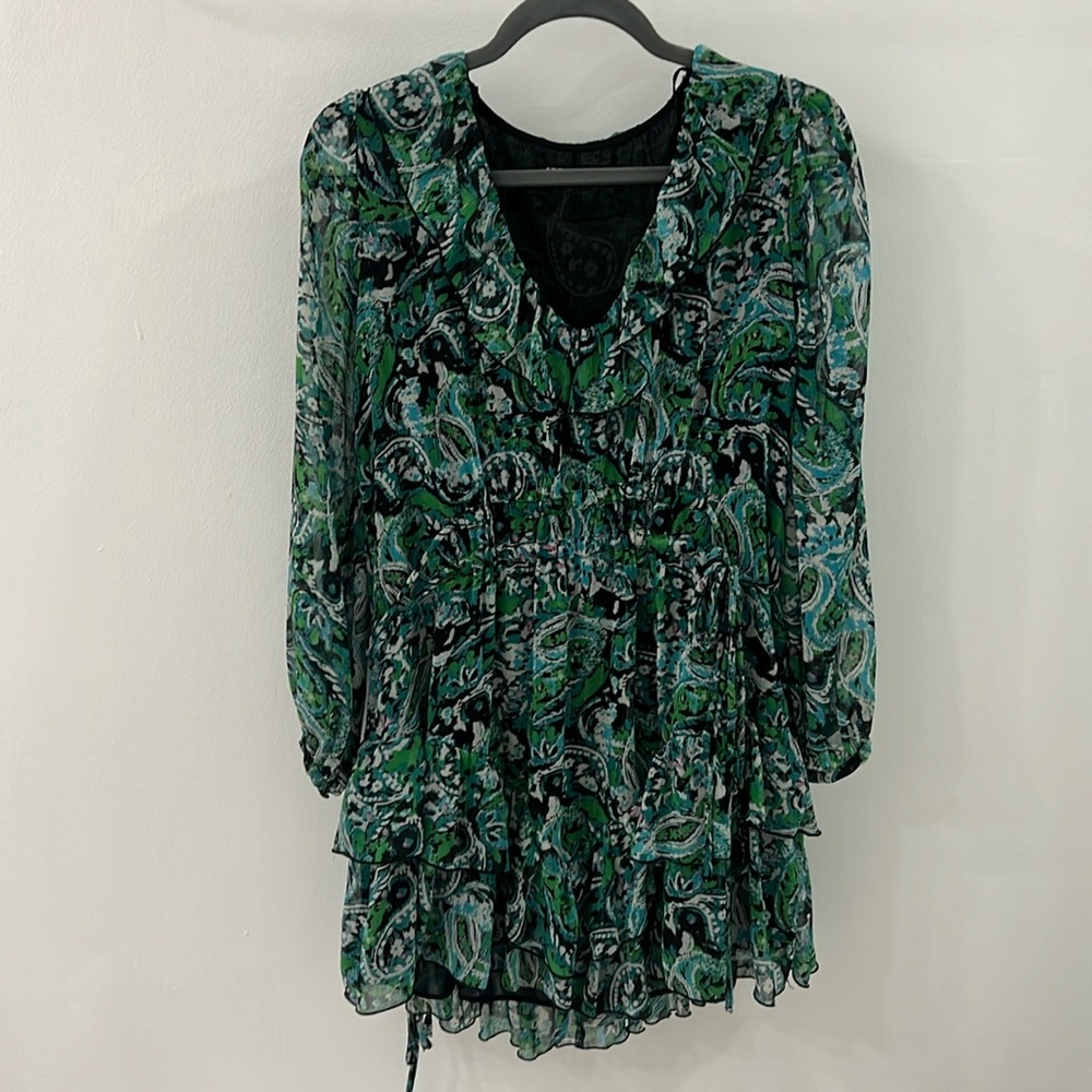Zara Green Dress